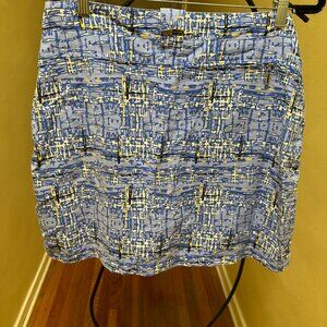 JAMIE SODOCK WOMEN SKORT SZ 10 THREE ZIP POCKET